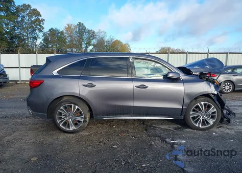 2020 Acura Mdx Technology Package z USA, uszkodzony, nr VIN 5J8YD4H5XLL005127
